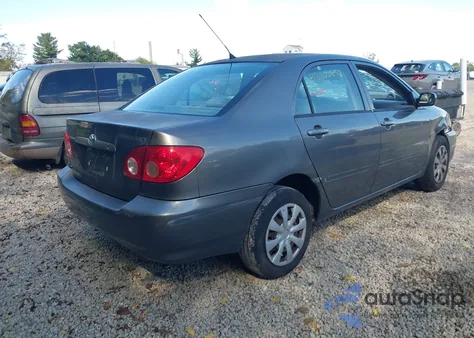 2006 Toyota Corolla Ce из США, поврежденный, VIN 2T1BR32E66C628944